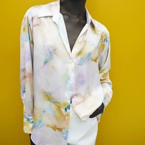 Zara flowy Tie- Dye shirt
